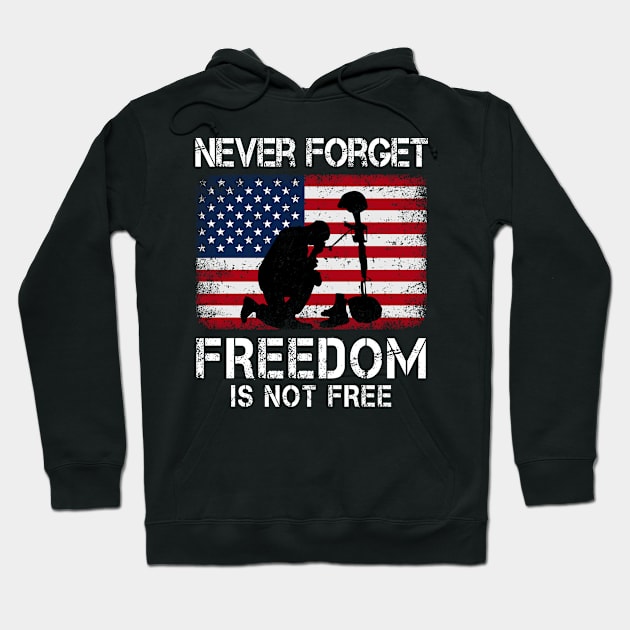 Nerver Forget Freedom Is Not Free Memorial Day 2020 Hoodie by snnt